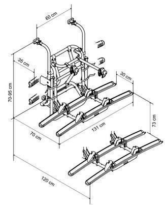 Portapacchi: Fahrradträger THULE Lift V16 Manual – Nuovo e nell'imballaggio originale da Bottighofen venduto da zaap 5