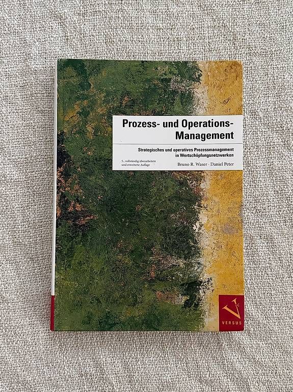 Libri: Waser & Peter: Prozess- und Operations-Management – Nuovo e nell'imballaggio originale da Luzern venduto da arl_bgv9