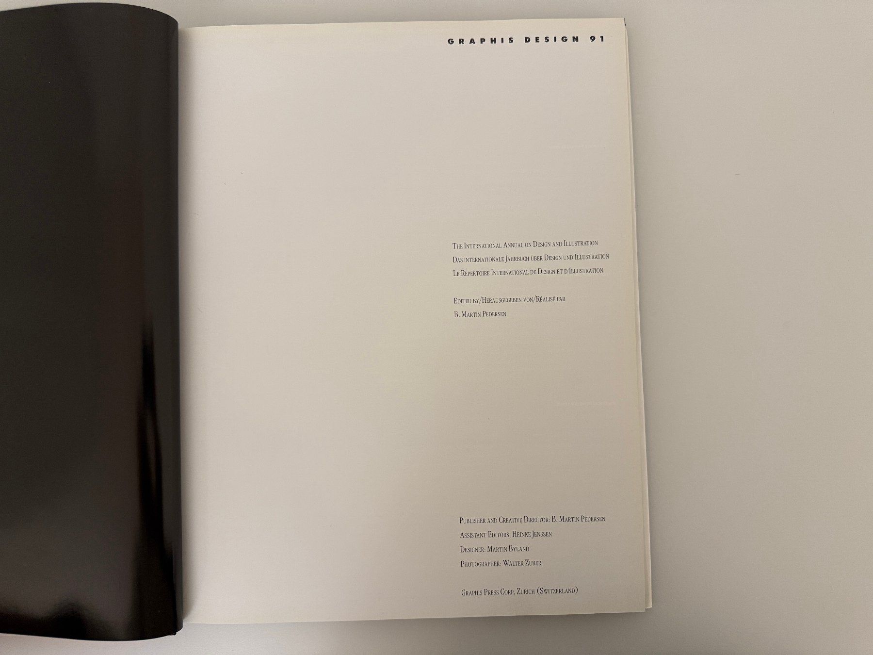 Libri: Graphis Design 91, 1990 – Usato da Bern venduto da consign_agency 2