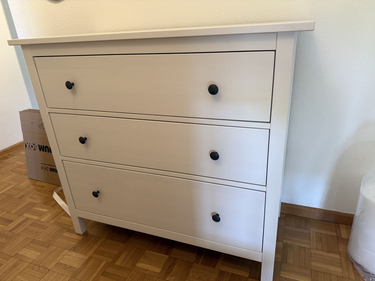 Ikea Kommoden: IKEA HEMNES Kommode weiss – Gebraucht aus Zürich von rwi_z7lf 1