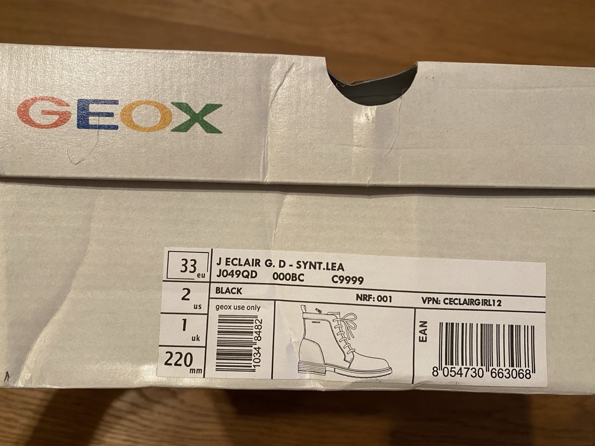 Geox Schuhe für Mädchen: Geox HALBSTIEFEL Eclair Mädchen Gr. 33 – Gebraucht aus Genthod von Tidus04 4