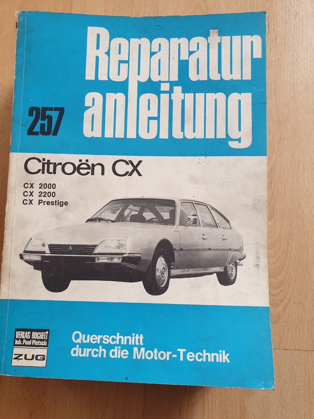 Citroën Autos: Reparaturanleitung Citroen CX – Gebraucht aus Bad Ragaz von Stonefish55