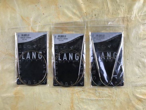 Nadeln: LOT LANG DIE RUNDSTRICKNADELN – Neu und originalverpackt aus Ostermundigen von wini63