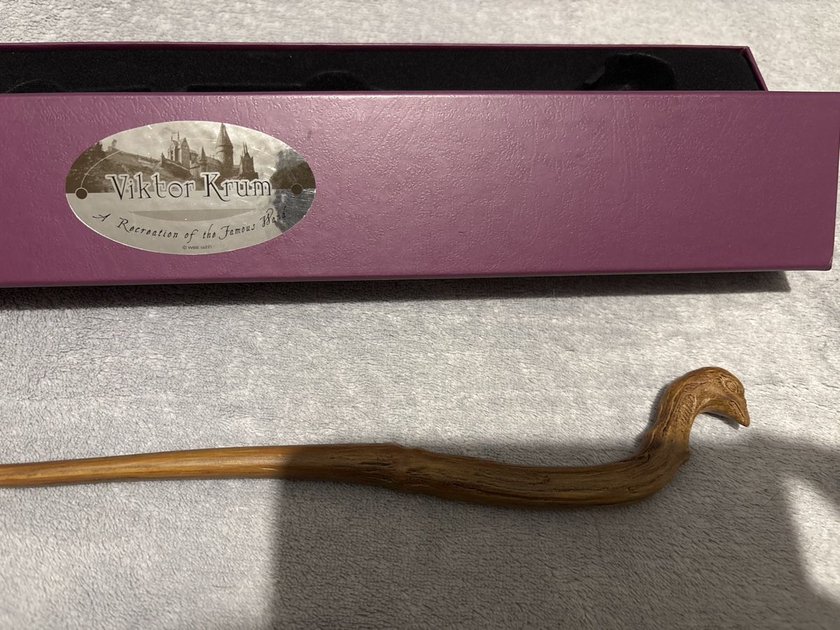 Statuette: Zauberstab Harry Potter Viktor Krum Neu mit Box – Nuovo (secondo la descrizione) da Zürich venduto da zimtstern45 1