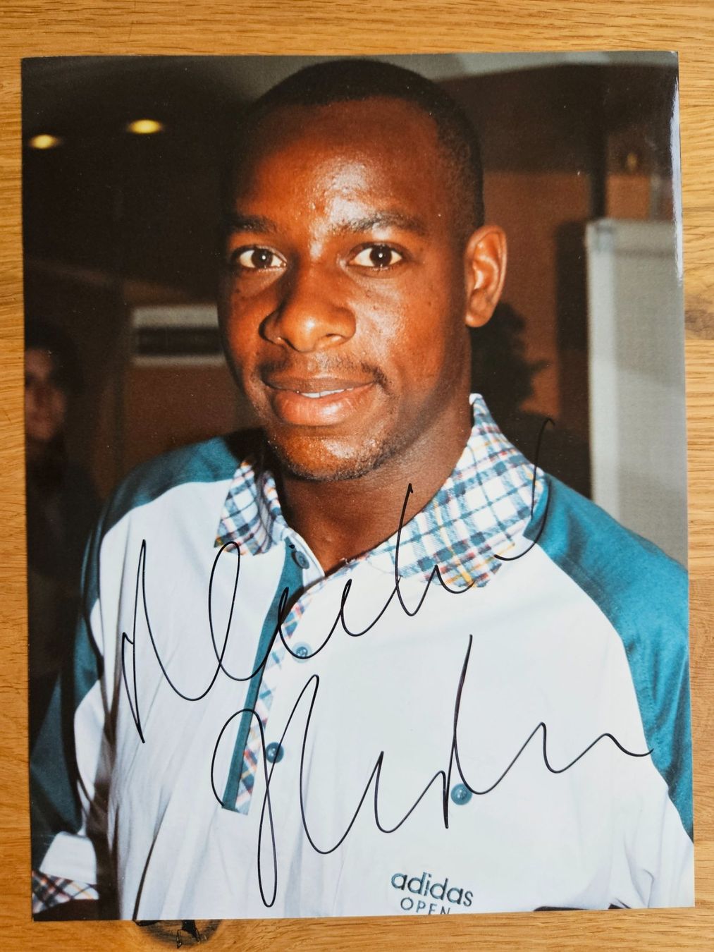 Autografi: Handsigniertes Michael Thomas Photo – Nuovo (secondo la descrizione) da Azmoos venduto da agt_gjj8
