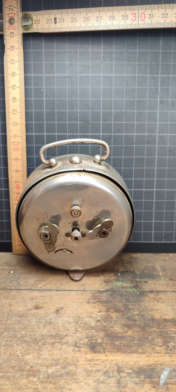 Sveglie: Wunderschöner alter Wecker Nr79 PETER  REPEAT ALARM – Usato da Gelterkinden venduto da MYSTOREFORYOU4460 2