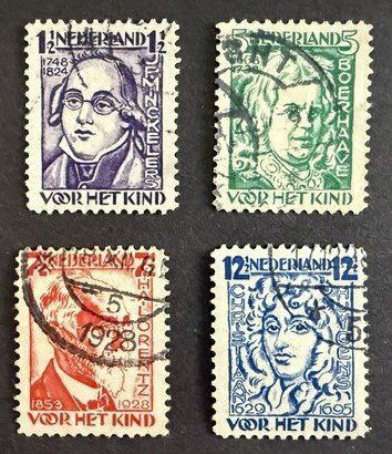 Tutti i francobolli: Niederlande 1928 - Serie "Voor het kind" – Usato da Aeugst am Albis venduto da JvD68