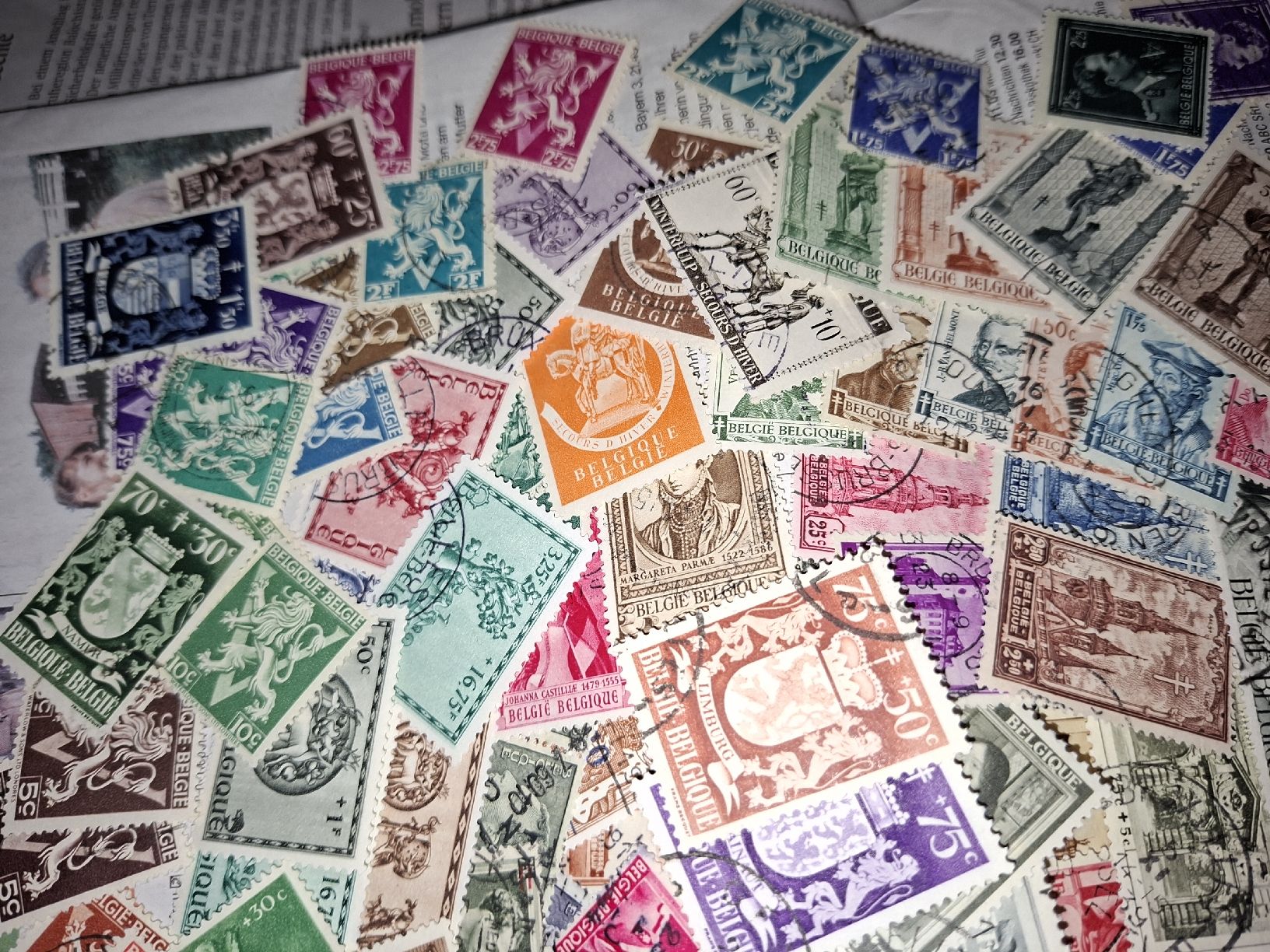 Tutti i francobolli: Belgien Lot 2  – Usato da Balgach venduto da SIMEON27 3
