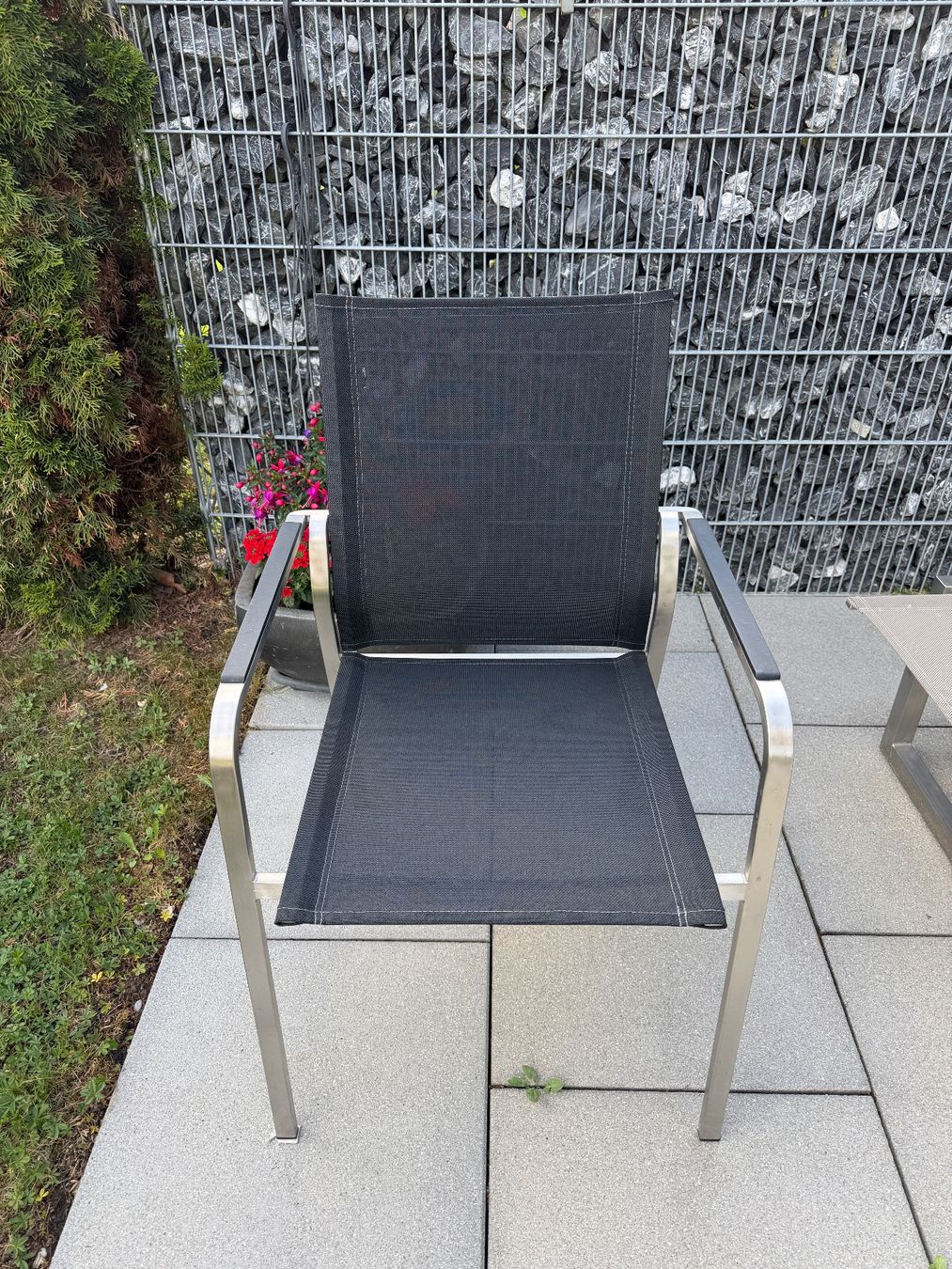 Tavoli: Granit Gartentisch mit Gartenstühle – Usato da Felben wellhausen venduto da To.el 3