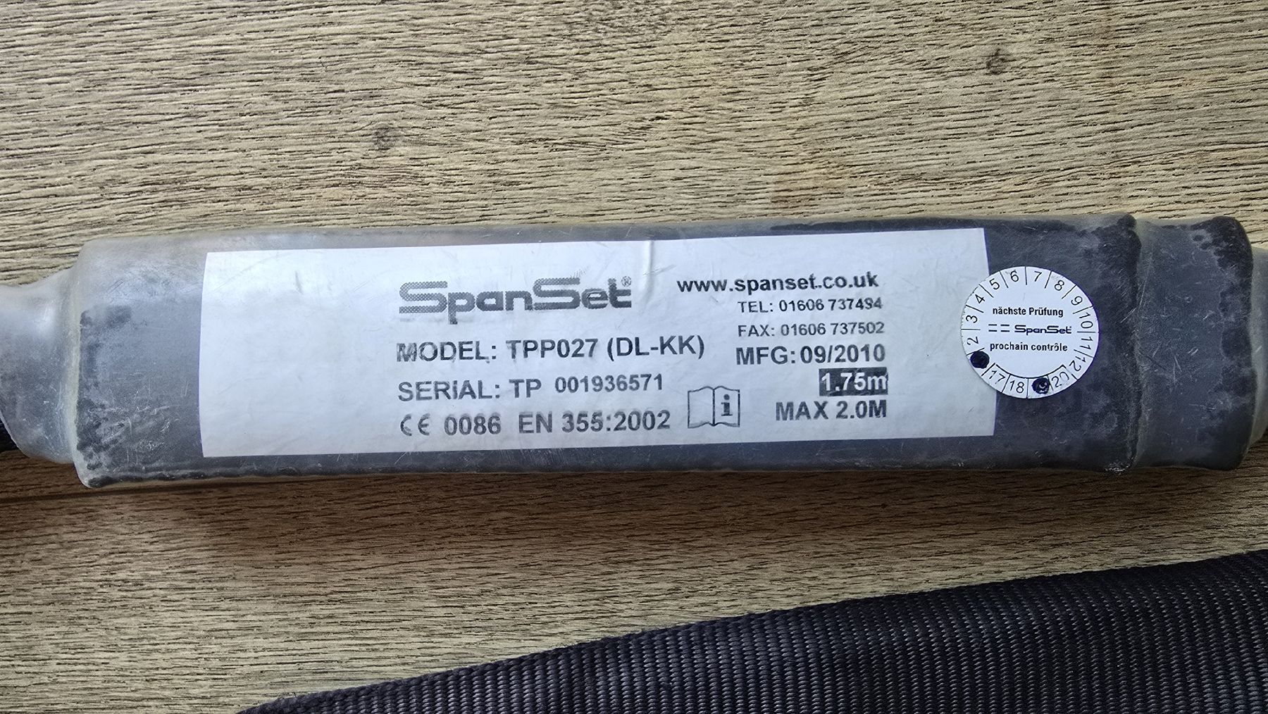 Attrezzatura di sicurezza: Höhensicherungsleine SpanSet – Nuovo (secondo la descrizione) da Hägendorf venduto da Kailash6714m 1