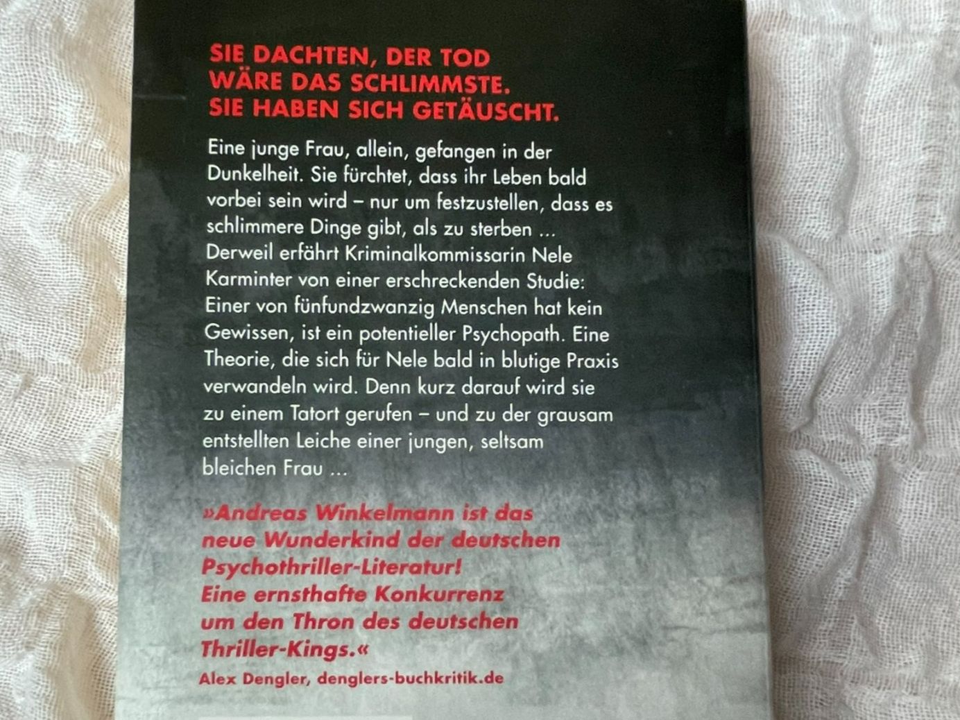 Libri: Andreas Winkelmann / Bleicher Tod – Usato da Reinach AG venduto da Nahe 1