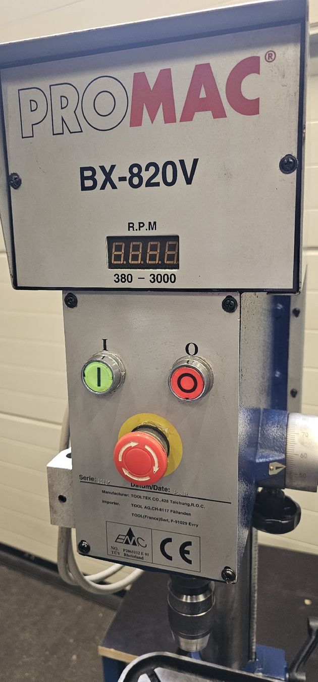 Promac Bohrmaschinen: Bohrmaschine Promac BX-820V – Gebraucht aus Emmenbrücke von inf_l8yf 4