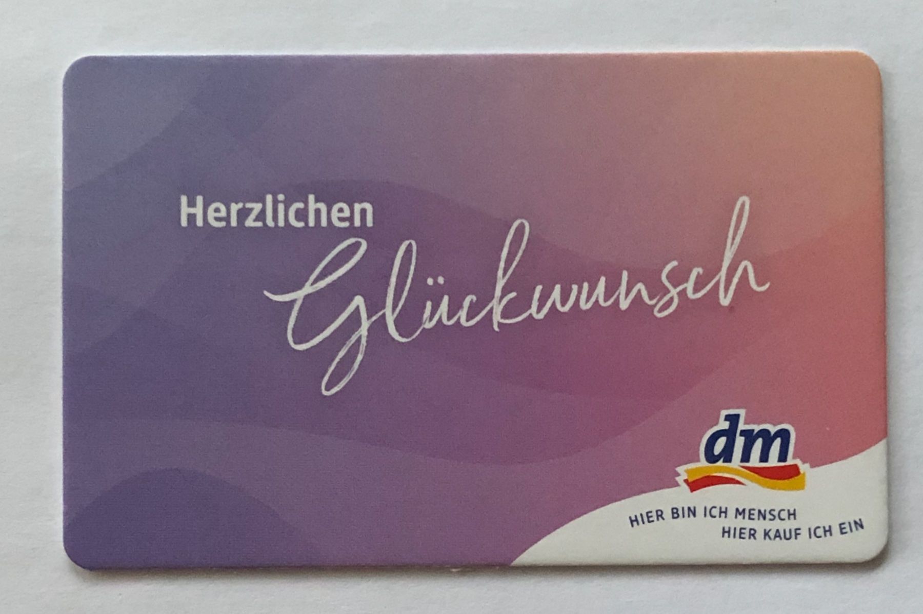 DM Geschenkkarten ohne Guthaben und für Sammler gedacht. (Gebraucht) in