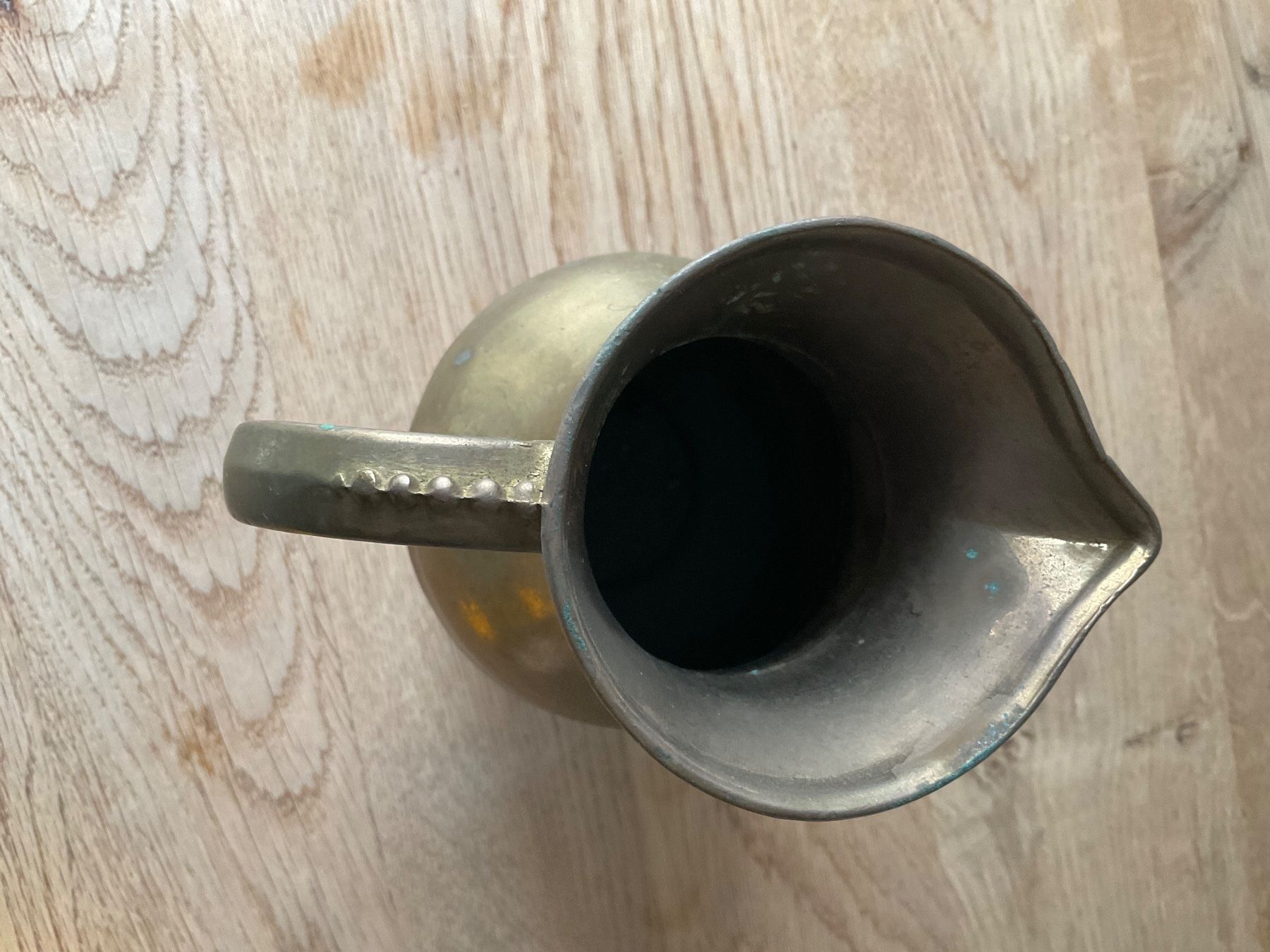 Caraffe: Krug aus Messing, Vintage für Deko oder Vase – Usato da Uhwiesen venduto da cinnaj 4