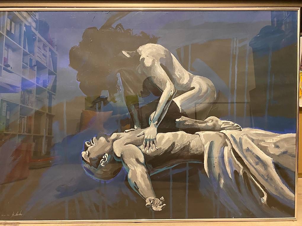 Dipinti: Acryl - Bild handgemalt – Usato da Frenkendorf venduto da Maetti