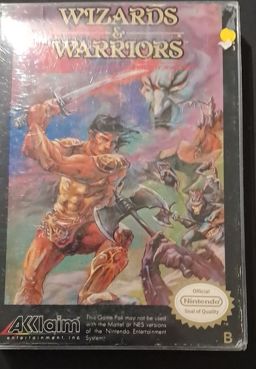 Giochi: Wizards & Warriors (NES, OVP) – Usato da Wallisellen venduto da Cyberfuexli