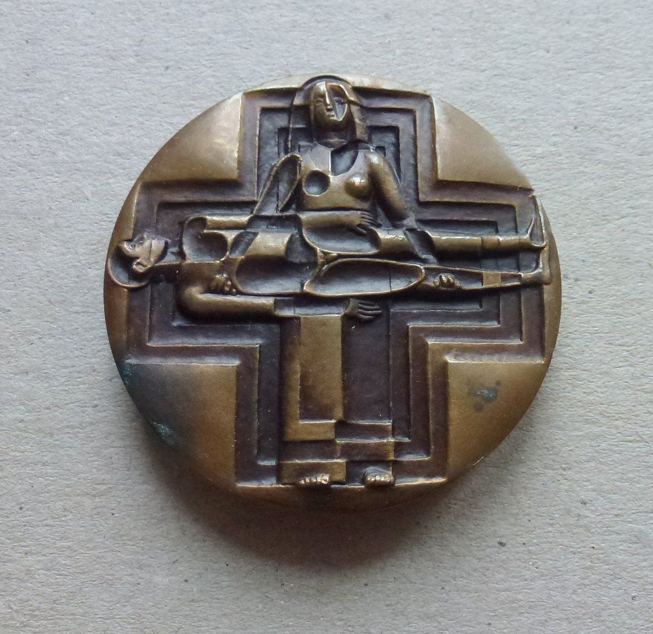 Medaillen: Bronze Medaille ++ Henry Dunant 1828-1910 – Gebraucht aus Walkringen von Casablanca777 1
