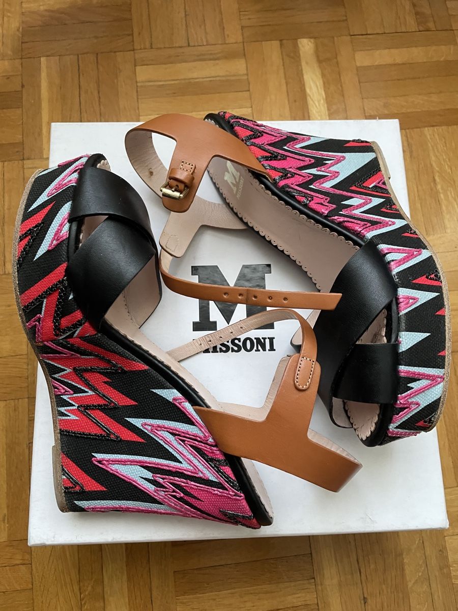 Missoni Scarpe da donna: Sandales compensées Missoni , 40 – Usato da Lausanne venduto da ali_6gwv
