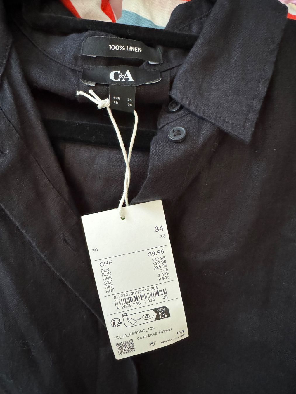 C&A Blusen: Leinen Hemdbluse Gr.34 neu – Neu und originalverpackt aus Thun von Iriska77 3