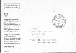 DIENSTCOUVERT des KOMMANDOS der FLIEGERTRUPPEN - rar