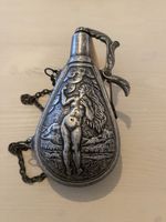 Original Pulverflasche Schießpulver  Antik & Rarität