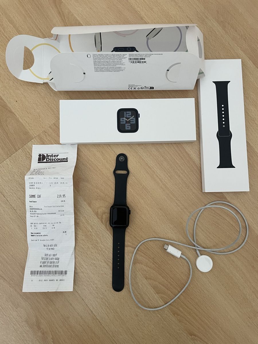 Apple Smartwatch: Montre connectée Apple Watch SE 40mm – Neu (gemäss Beschreibung) aus Sion von Alra1 1