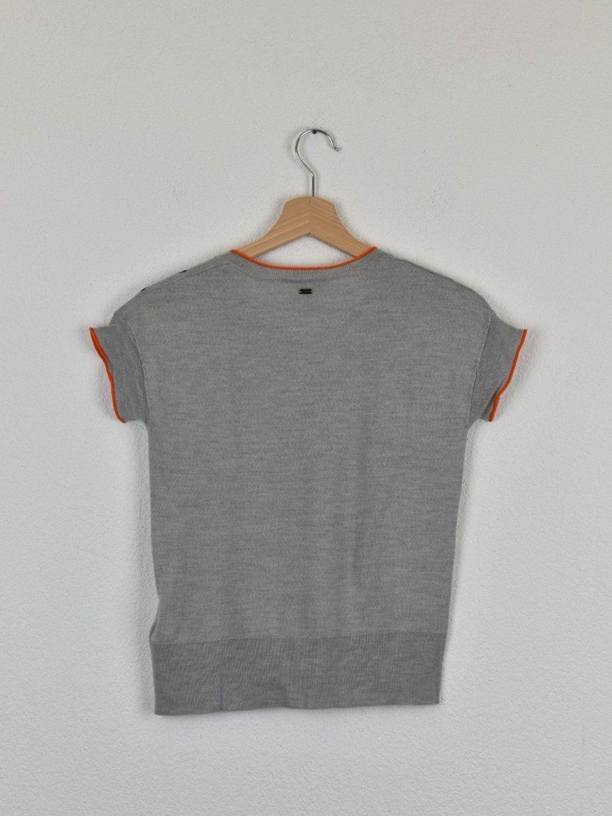 Escada T-shirt: Escada Strickshirt, neuwertig, Gr.XS, 100% Schurwolle – Nuovo (secondo la descrizione) da Nürensdorf venduto da 2ND_STORY 1