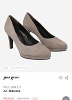 PAUL GREEN 39 Grau Wildleder Pumps /NP135CHF