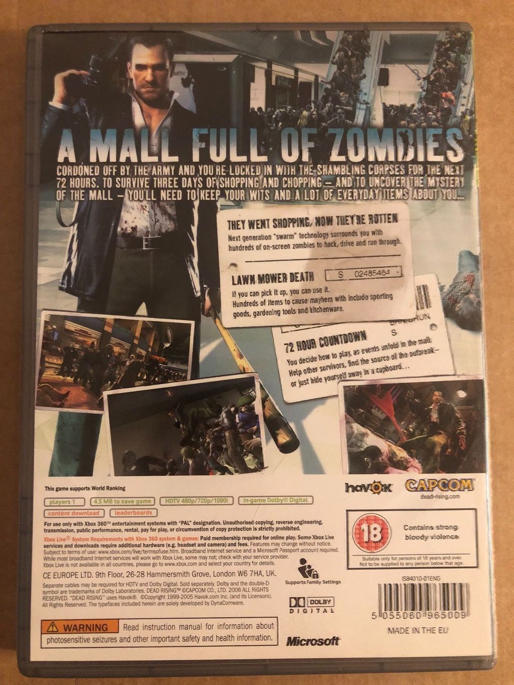 Microsoft Giochi: Dead Rising für Xbox 360 – Usato da Kestenholz venduto da Mad18 1