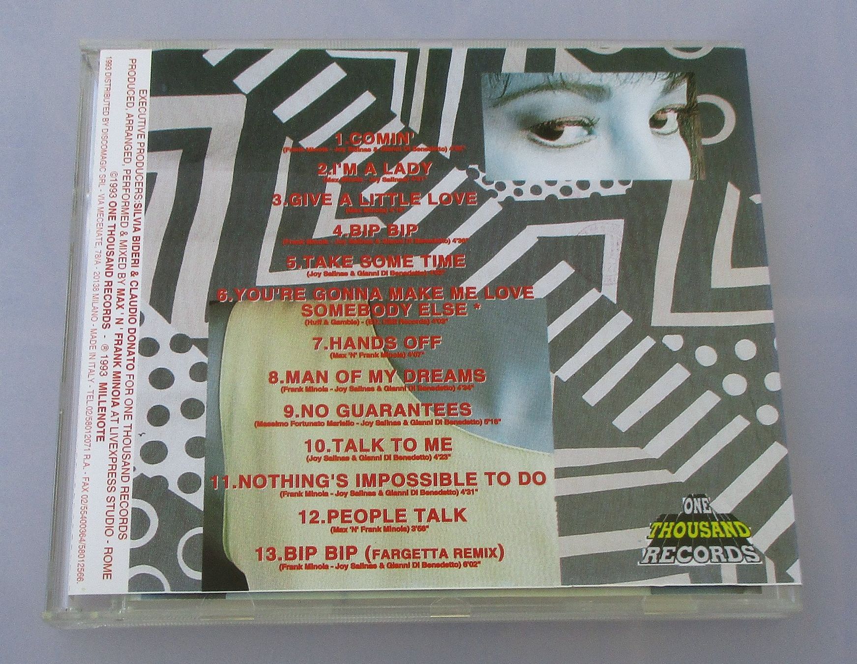 CD: JOY SALINAS - Bip Bip - Italodance – Usato da Wattwil venduto da Muriel11 1