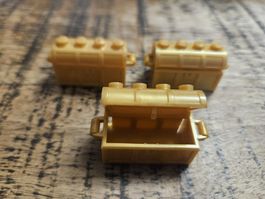 lego 4738ac01 lot de 3 pièces Pearl Gold Container,