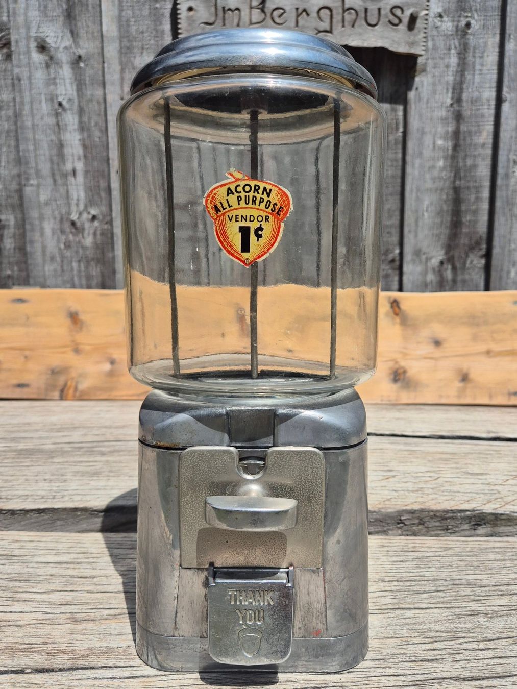 Alle Maschinen: Antiker original Corn/ Kaugummiautomat – Gebraucht aus Zollikon von Lorenzfaeh 1