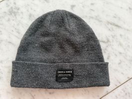 Mütze / Kappe grau Herren Jack & Jones