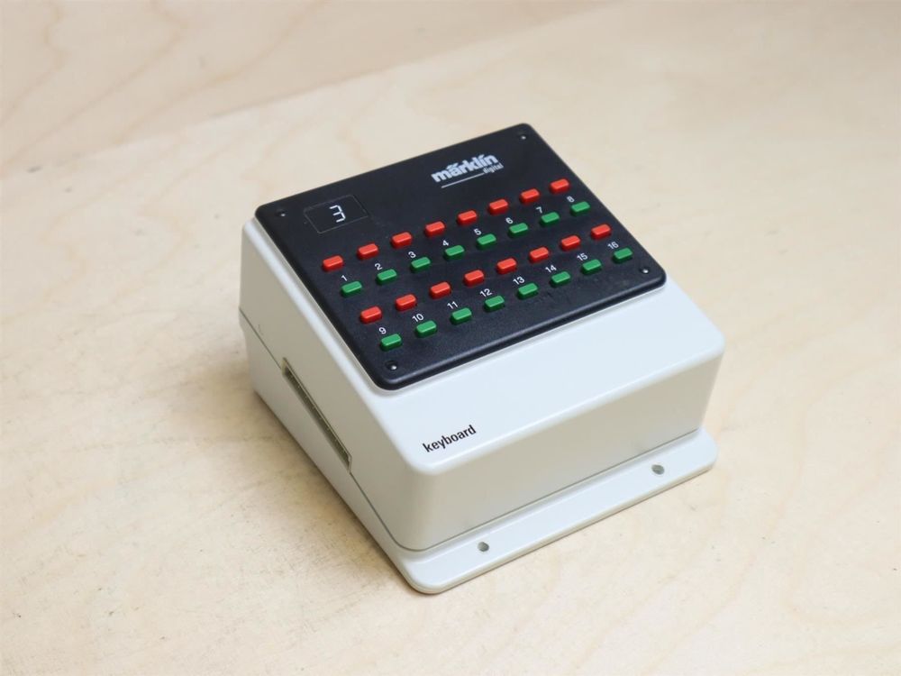 Märklin 6040 Steuerungszubehör Digital Keyboard für Weichen und