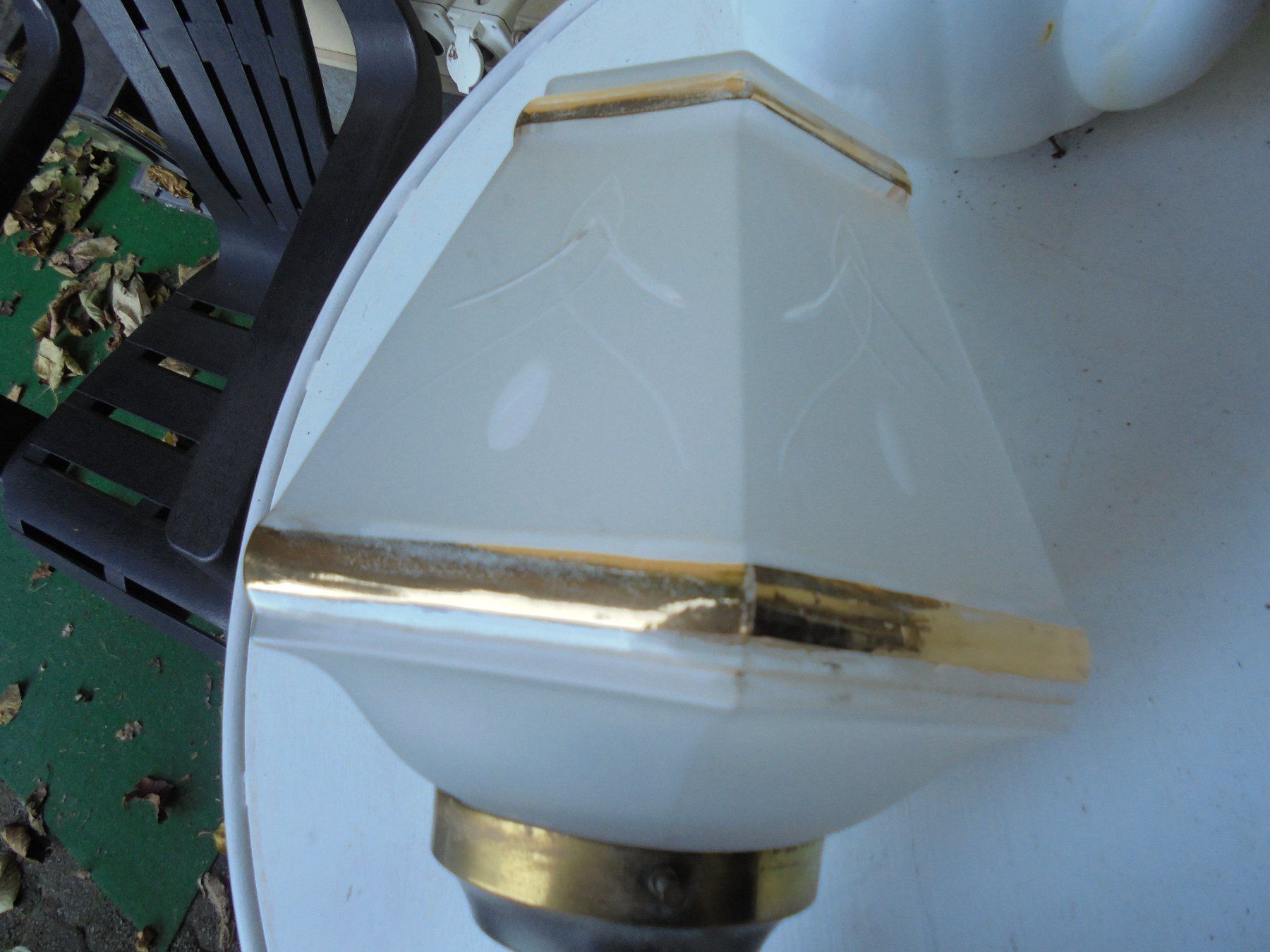 Artograph Lampade: Alte Flurlampe, ca. 1950 – Usato da Camorino venduto da Hunpete 6