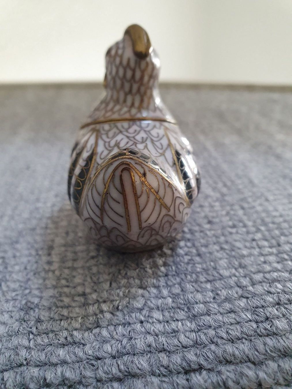 Alle Dekorationen: Cloisonné Vogel als Dose – Gebraucht aus Glattfelden von sessa123 3