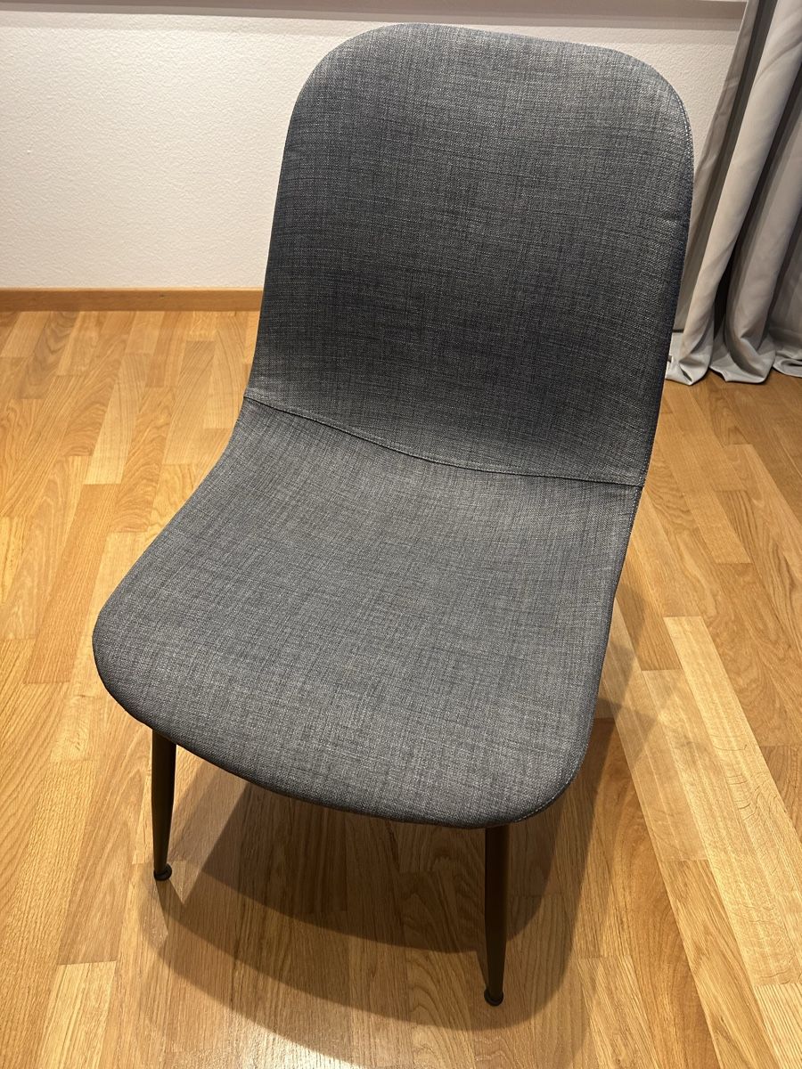 Ikea Sedie: 6x Esszimmerstuhl Stoff grau – Usato da Zollikofen venduto da Tristan_Wyss