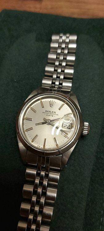 Bracelet De Montre Vintage Rowi En Acier - État Super, Occasion (pour Femme)