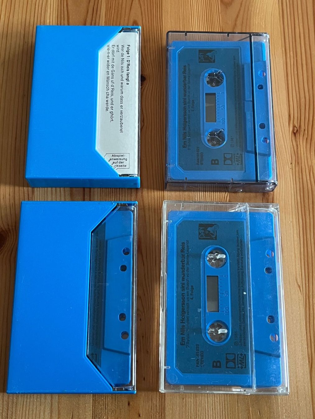 Musicassette: Nils Holgersson Kassette Folge 1-4 – Usato da Zürich venduto da Gurkis 3