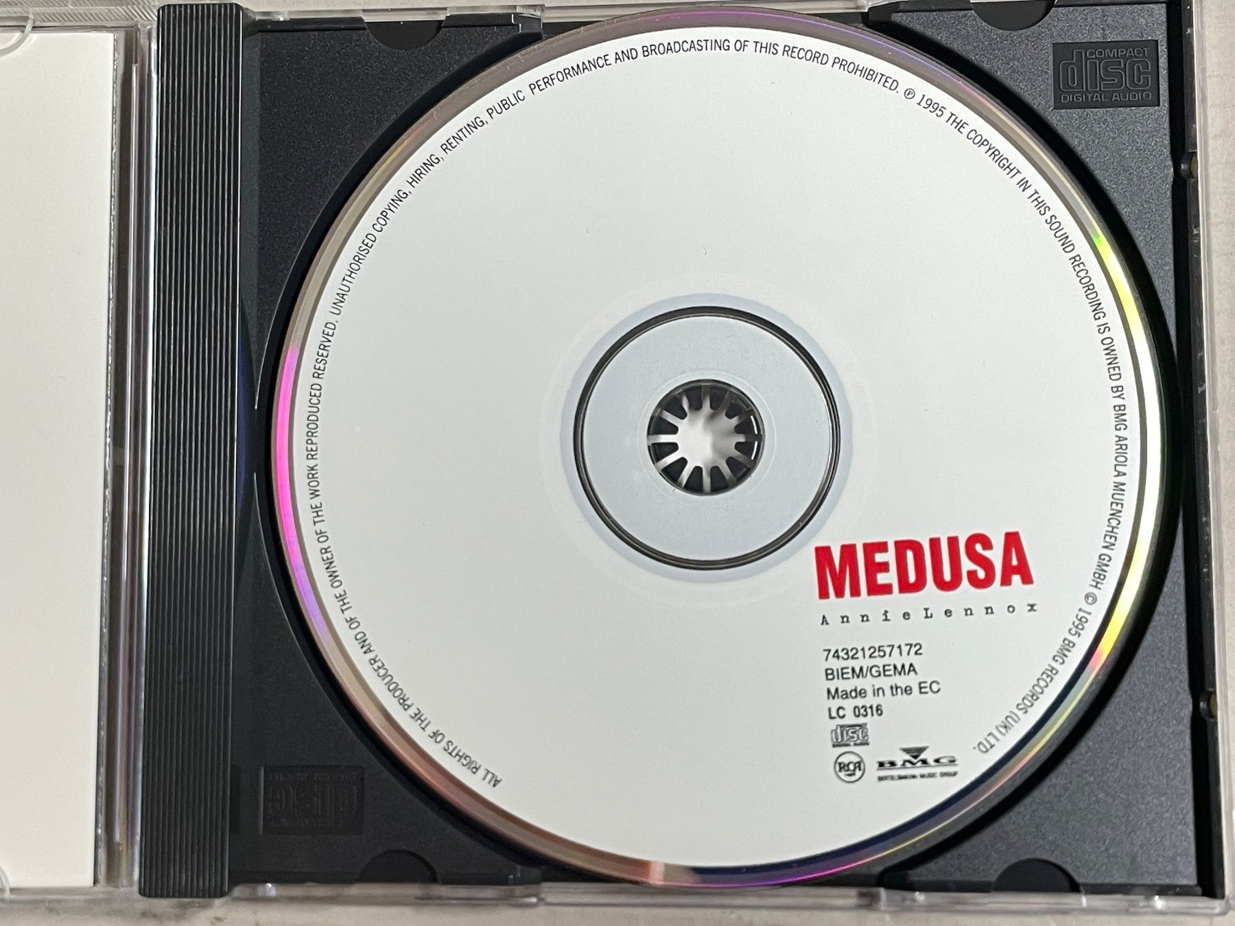 CD: Annie Lennox-Medusa – Usato da Muri b. Bern venduto da AdidasCollector 2