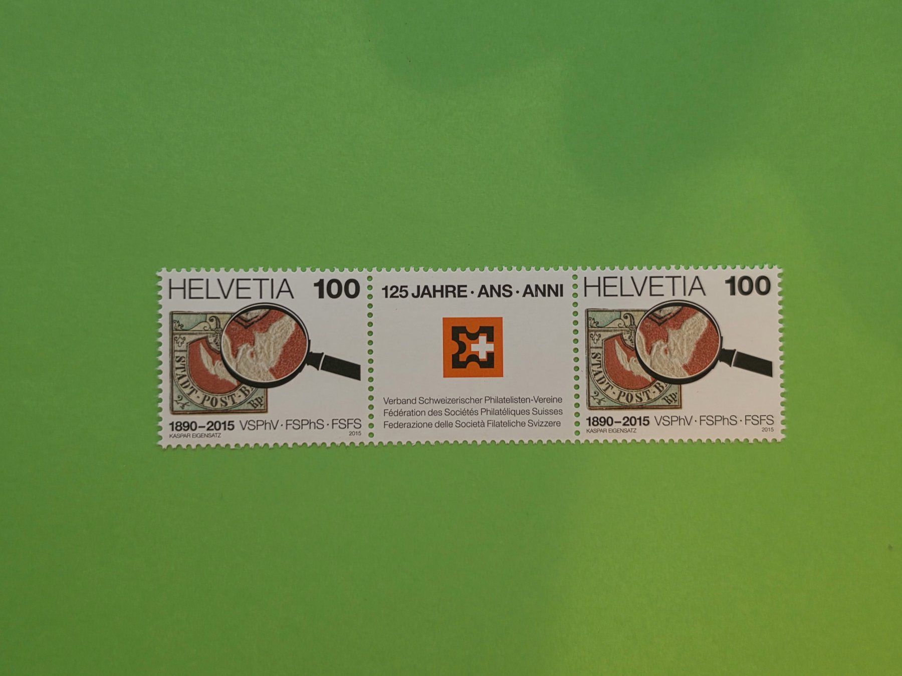 Tutti i francobolli: 2015 Zwischenstege S114, postfrisch** – Nuovo (secondo la descrizione) da Leimbach AG venduto da jaja79