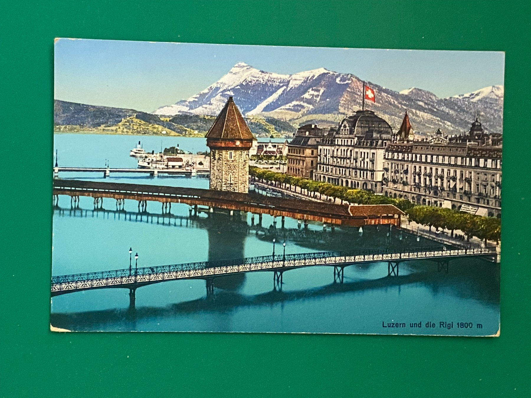 Cartoline postali: Luzern und die Rigi – Usato da Steg VS venduto da danwer74