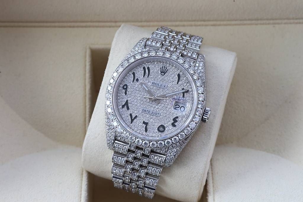 Rolex Orologi: Rolex Datejust Ice Out Arabic – Usato da Wollerau venduto da RekociTimepieceGmbH