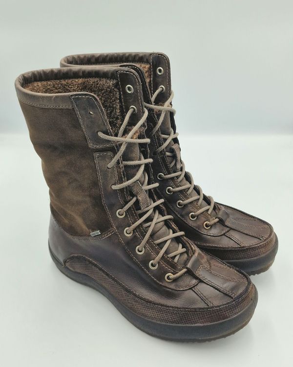 Andrea Conti Stiefel Bequem Warm Gefüttert In Braun, Gr. 39
