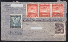 Airmail Cover Graneros / Chile 1946 to Rüegsbach BE