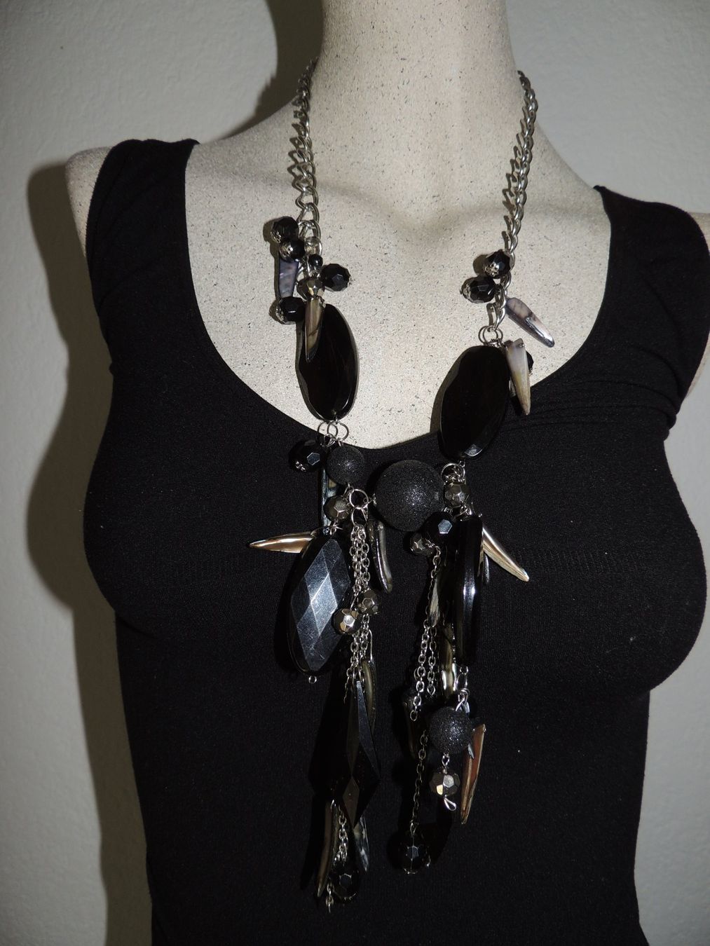 Catenine: SCHÖNE KETTE "PHANTASY" METALL VERSILBERT 60 CM – Nuovo (secondo la descrizione) da Au ZH venduto da FashionConsultant