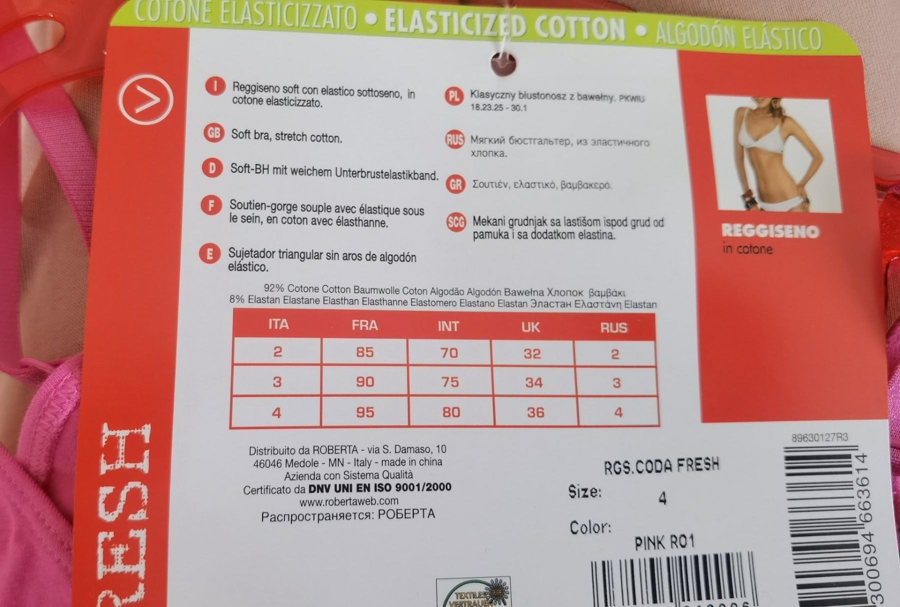 Altra biancheria intima: BH in Gr.4/80 Neu %92 Baumwolle – Nuovo e nell'imballaggio originale da Uerkheim venduto da Kaufoption 5