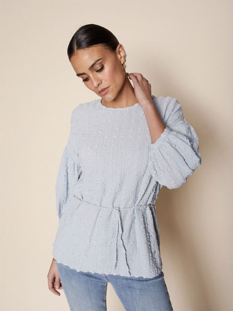 Mos mosh Blusen: Mos Mosh Bluse in hellblau, Grösse M, neuwertig – Neu (gemäss Beschreibung) aus Kreuzlingen von shopaholicatheart_4