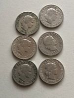 Lot mit 6 Stk. 5 Rp. 1914