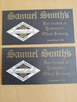 2 lange Bierteller Samuel Smiths